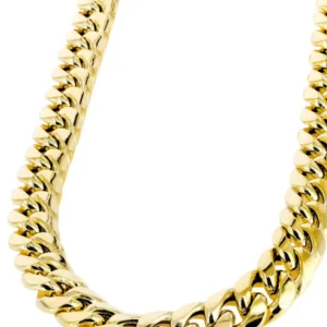 gold cuban link chain