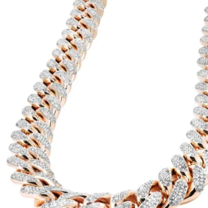 iced out cuban link chain